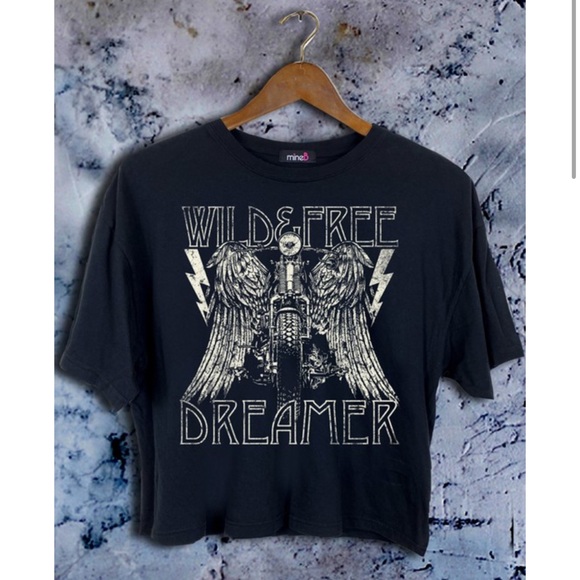Wild & Free cropped tshirt - Picture 1 of 1
